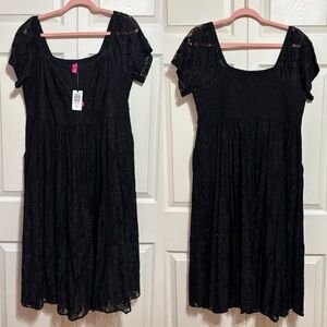 Torrid Betsey Johnson Skulls Lace Dress
